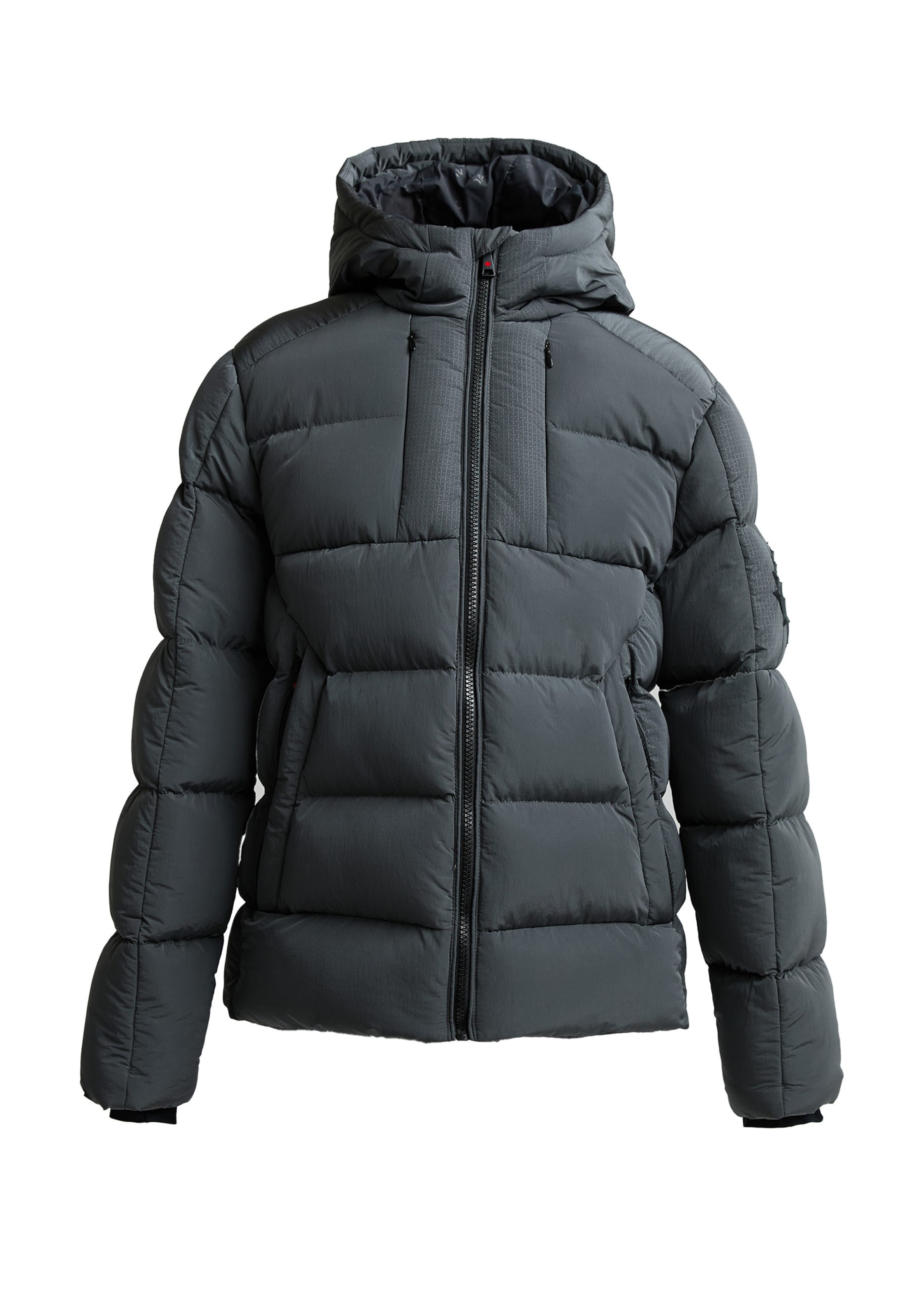 Zavetti Canada - Casaco de inverno 'Baressio' em cinzento: frente
