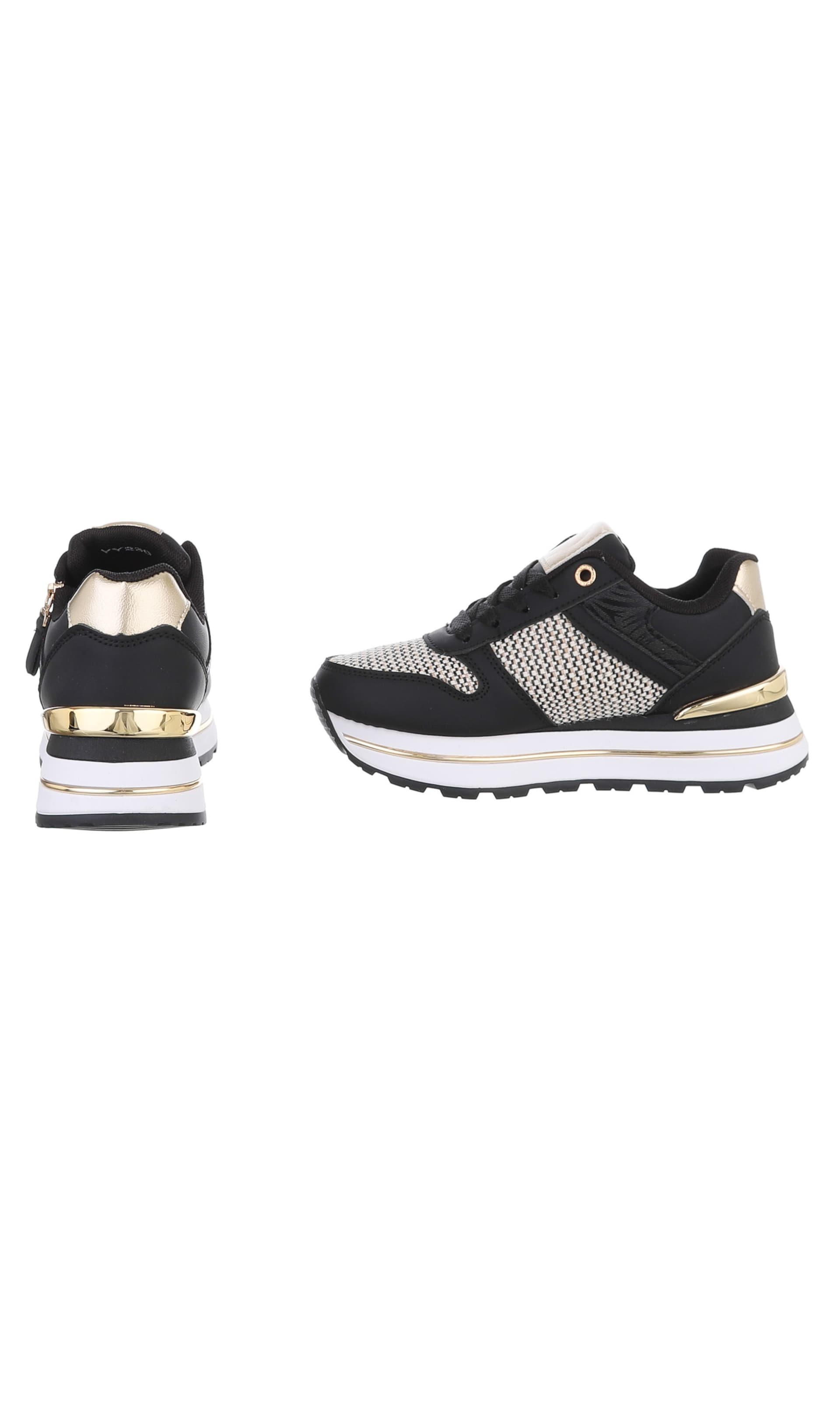 Ital-Design Sneaker in Schwarz