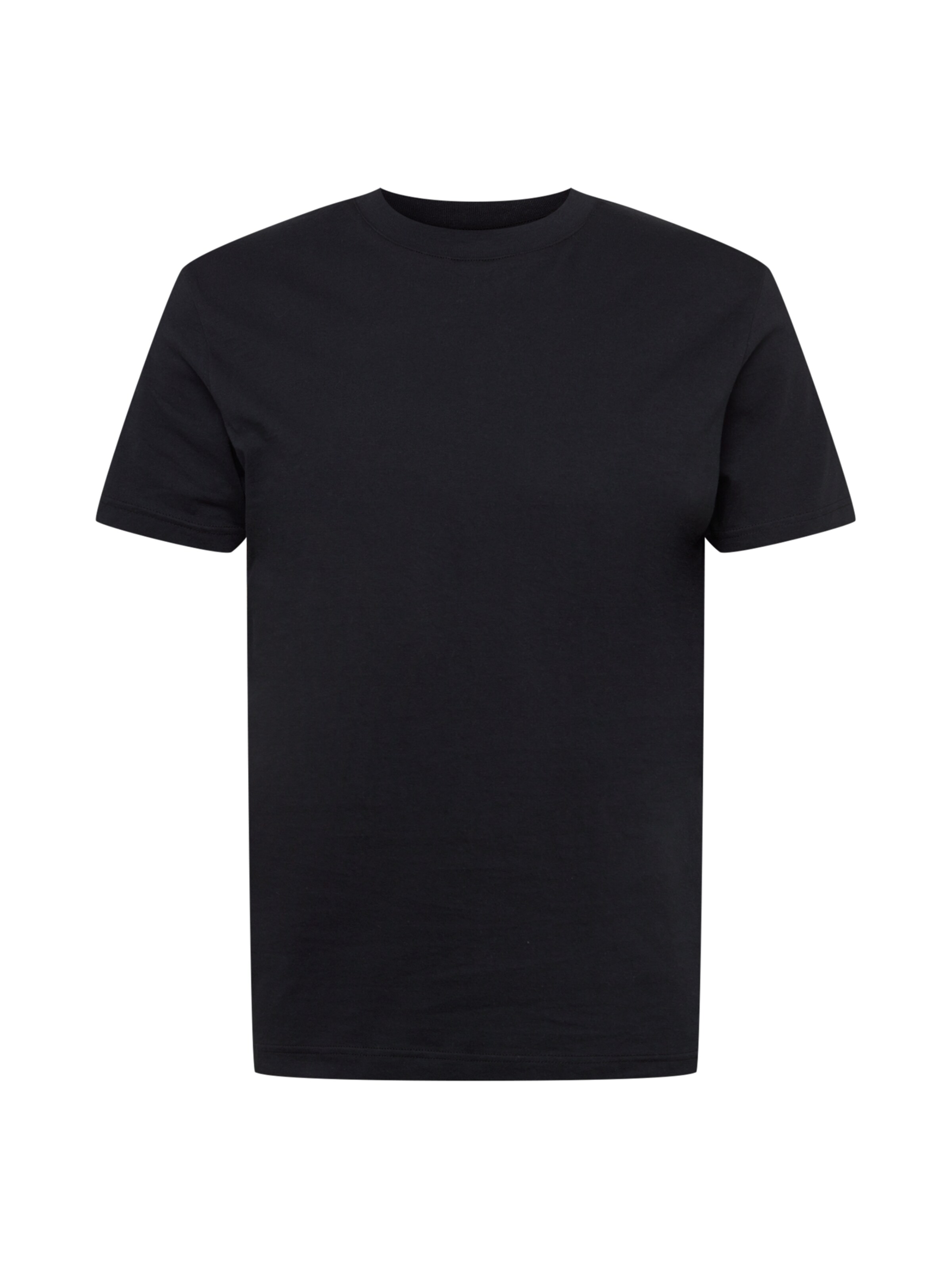 MELA - Camisa 'AVAN' em preto: frente