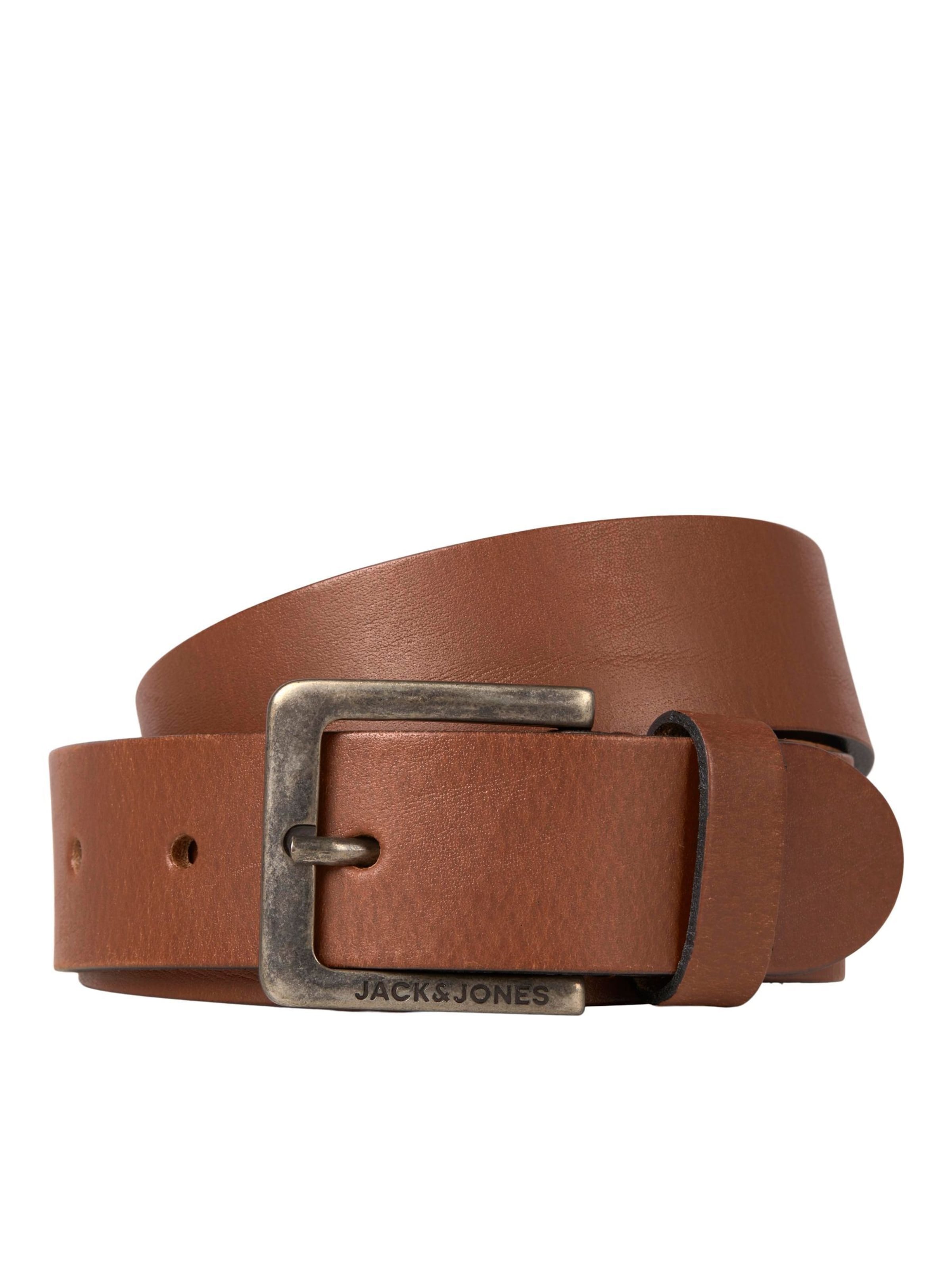 JACK & JONES Gürtel in Braun: Vorderseite