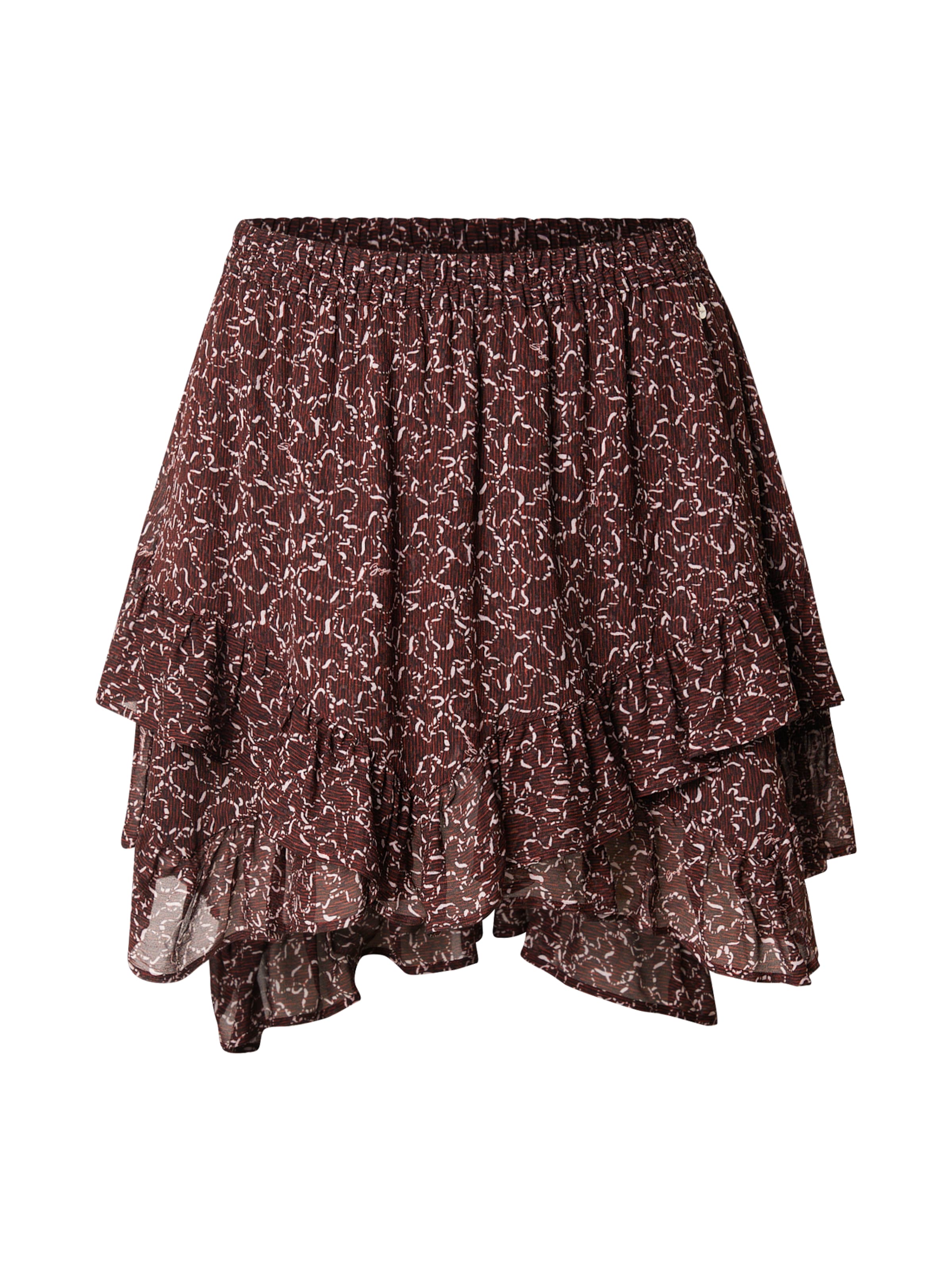 BOSS Regular Панталон 'Toulena' в кафяво: отпред