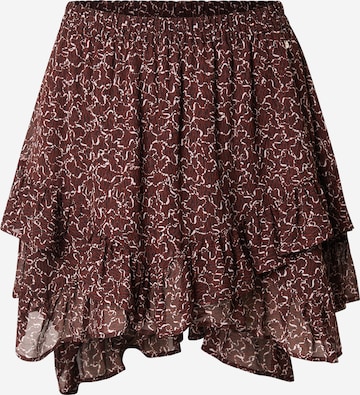 BOSS Regular Housut 'Toulena' värissä ruskea: etupuoli