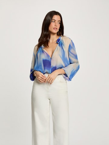 Morgan Blouse '261-CBORA.F' in Blue: front