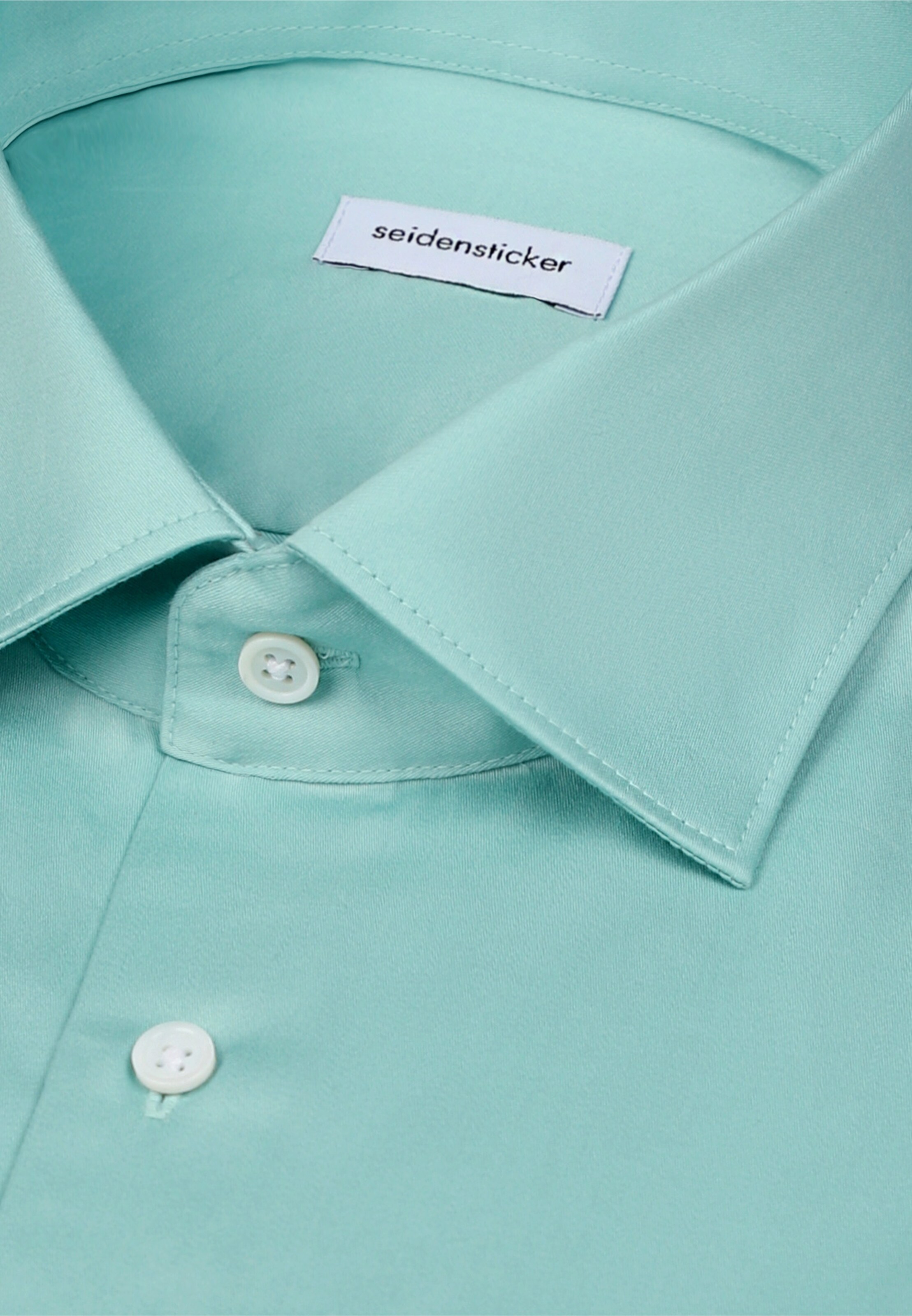 SEIDENSTICKER Slim fit Overhemd in Groen