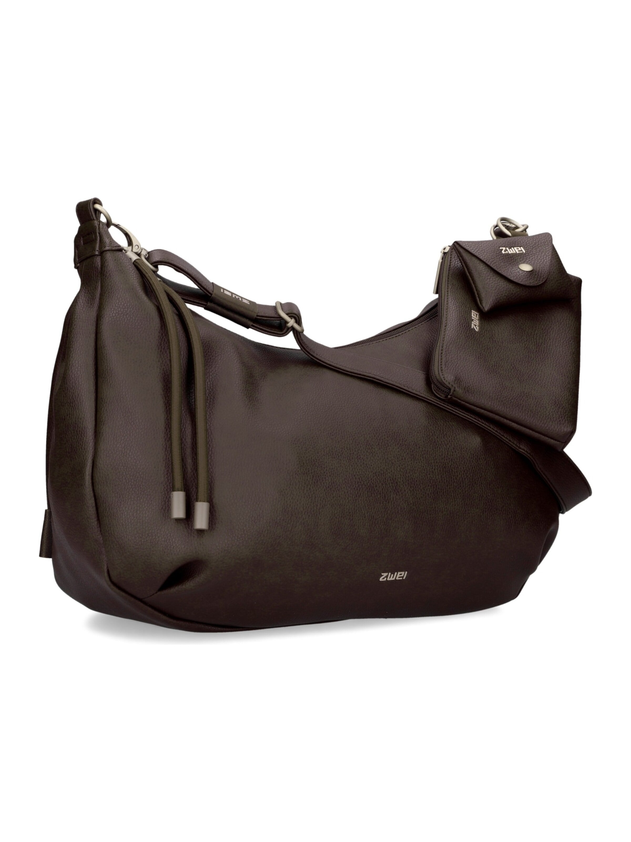 ZWEI Handtasche 'LOLA LO140'‌‌‌‌‌‌‌‌ in Braun: Vorderseite