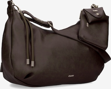 ZWEI Handbag 'LOLA LO140' in Brown: front