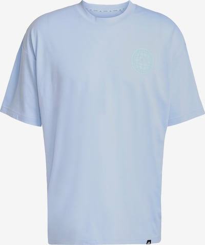 Sportiniai marškinėliai 'GFX Glob Q3' iš ADIDAS PERFORMANCE, spalva – vandens spalva / šviesiai mėlyna, Prekių apžvalga