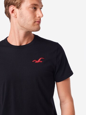 HOLLISTER Μπλουζάκι σε μαύρο