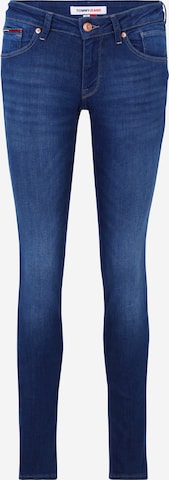 Tommy Jeans Skinny Jeans 'Scarlett' in Blue: front