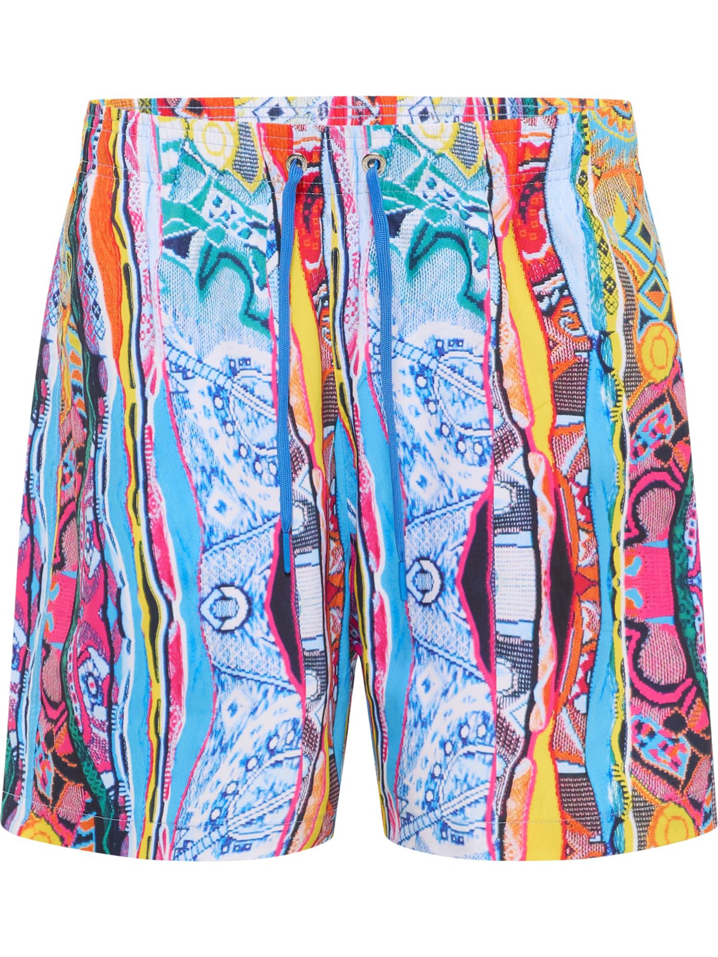 Carlo Colucci Regular Bathing trunks 'Eiberger' in Mixed colours: front