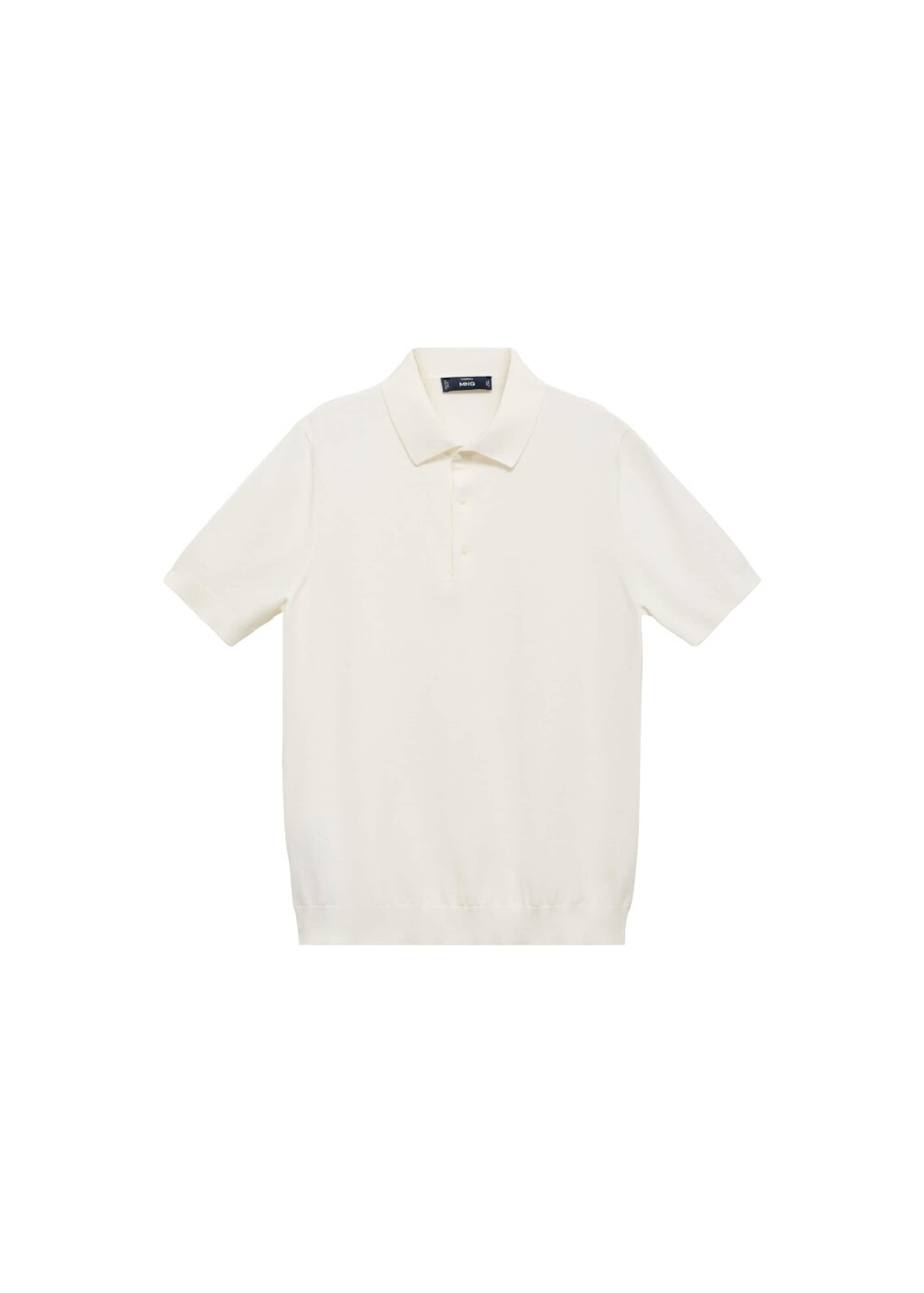 MANGO MAN Shirt 'Arraona' in Weiß: Vorderseite