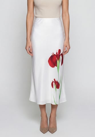 Jupe Usha en blanc : devant