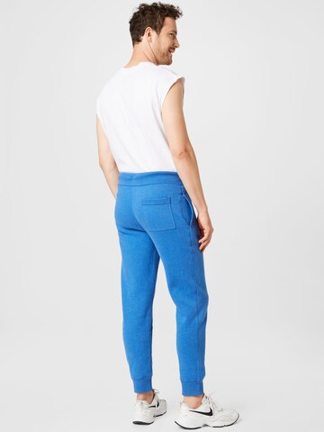 Superdry Tapered Trousers in Blue