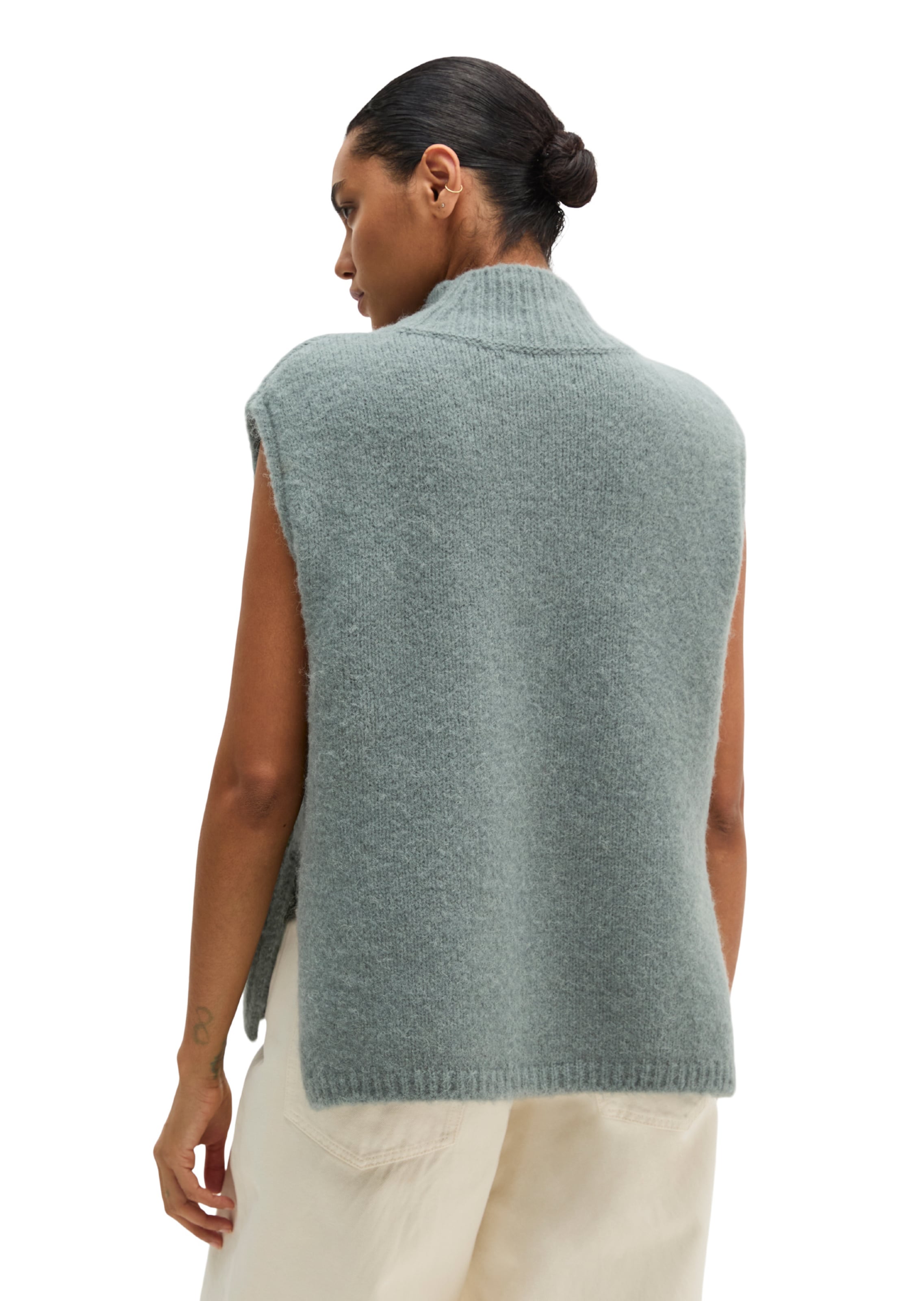 Pull-over Marc O'Polo en gris : derrière