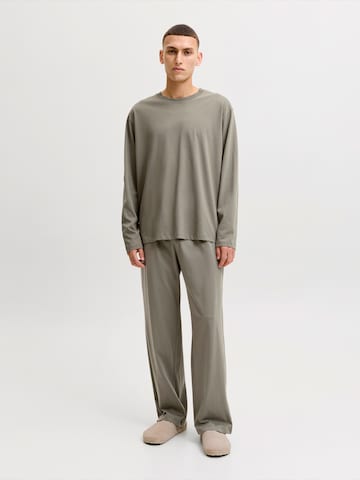 JACK & JONES - Pijama largo 'JACALFRED' en verde: frente
