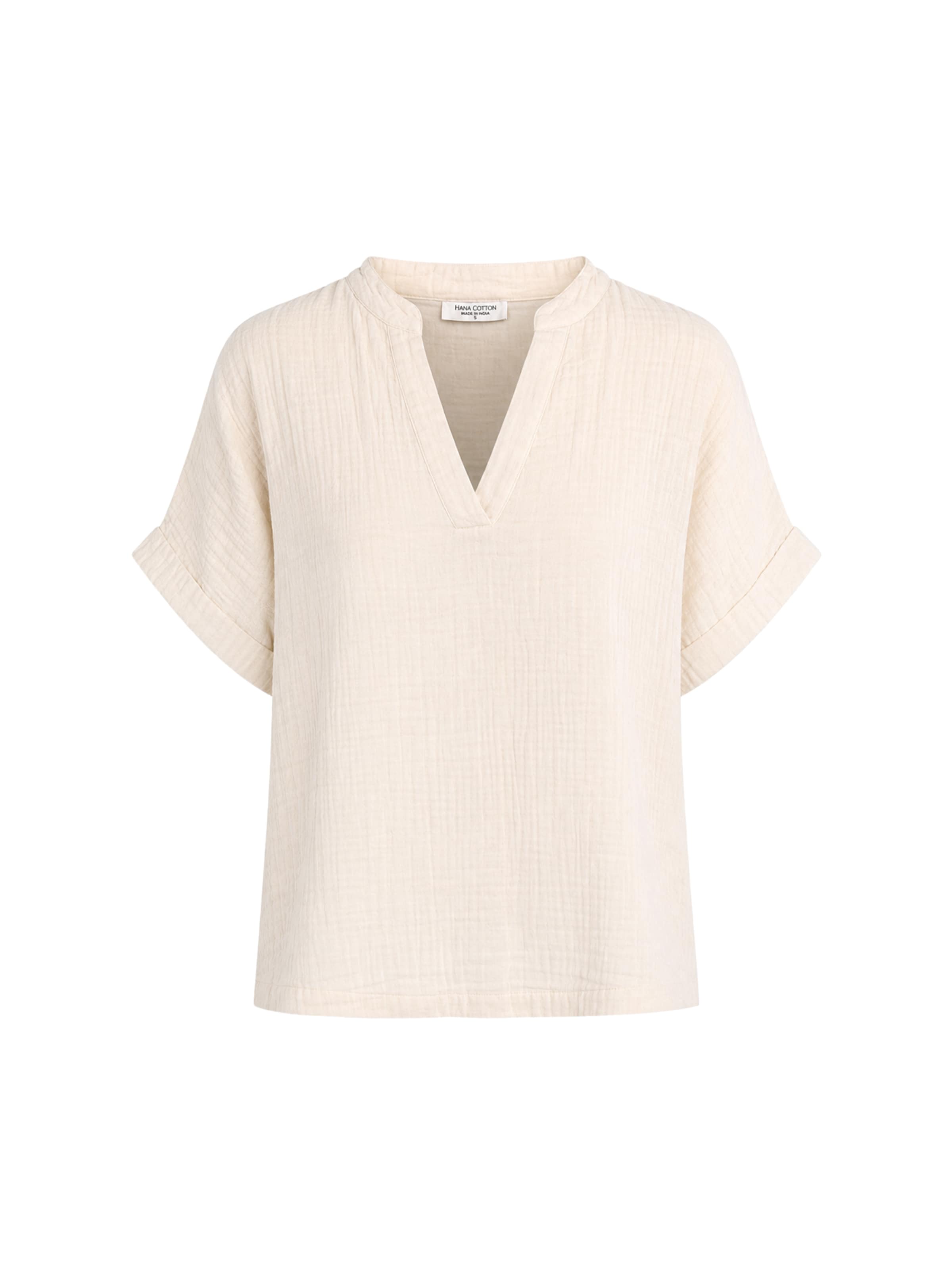 Haris Cotton Blouse 'Haris Cotton' in Beige: voorkant