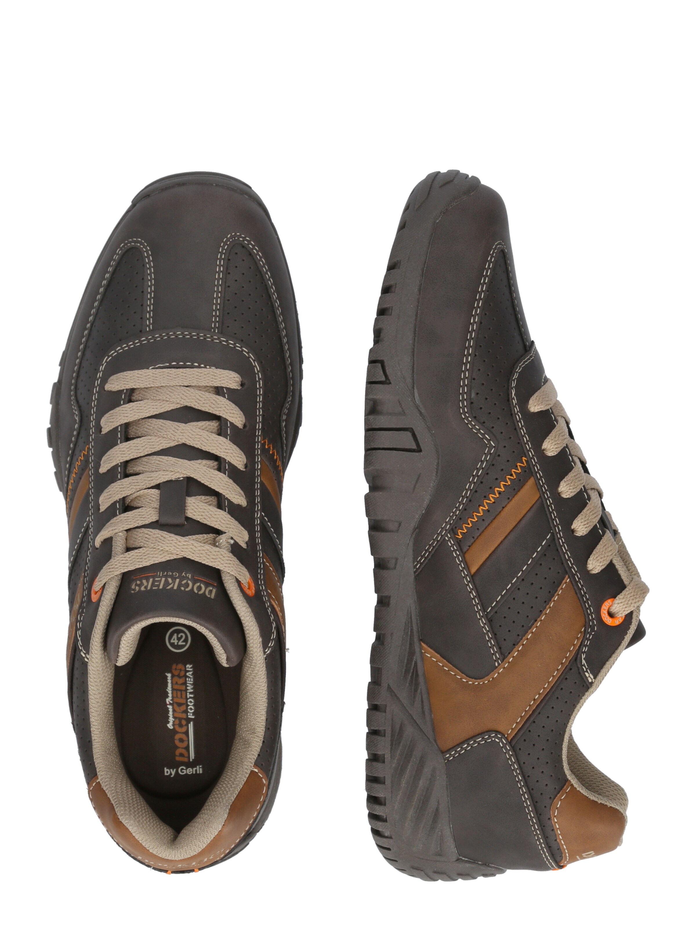 Sneaker bassa di Dockers by Gerli in marrone