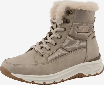 ROMIKA Schnürstiefelette in Beige: Vorderseite