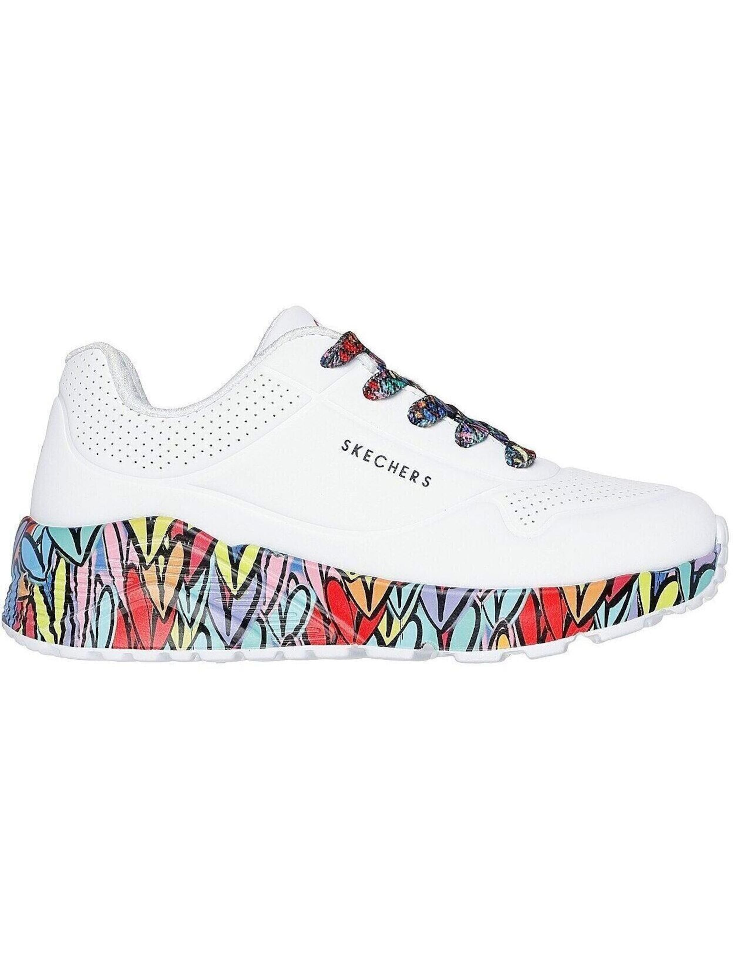 Scarpa sportiva 'Uno Lite-subtle Love' di SKECHERS in bianco: frontale