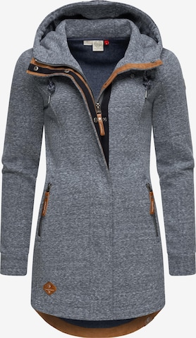 Ragwear Sweat jacket 'Letty' in Grey: front
