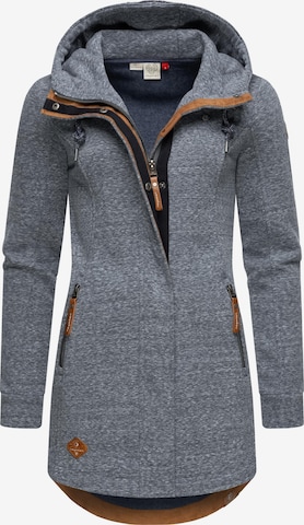 Giacca di felpa 'Letty' di Ragwear in blu: frontale