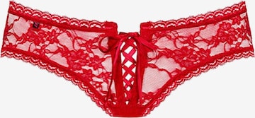 Obsessive Boyshorts 'Hotina Shorties' in Red: front