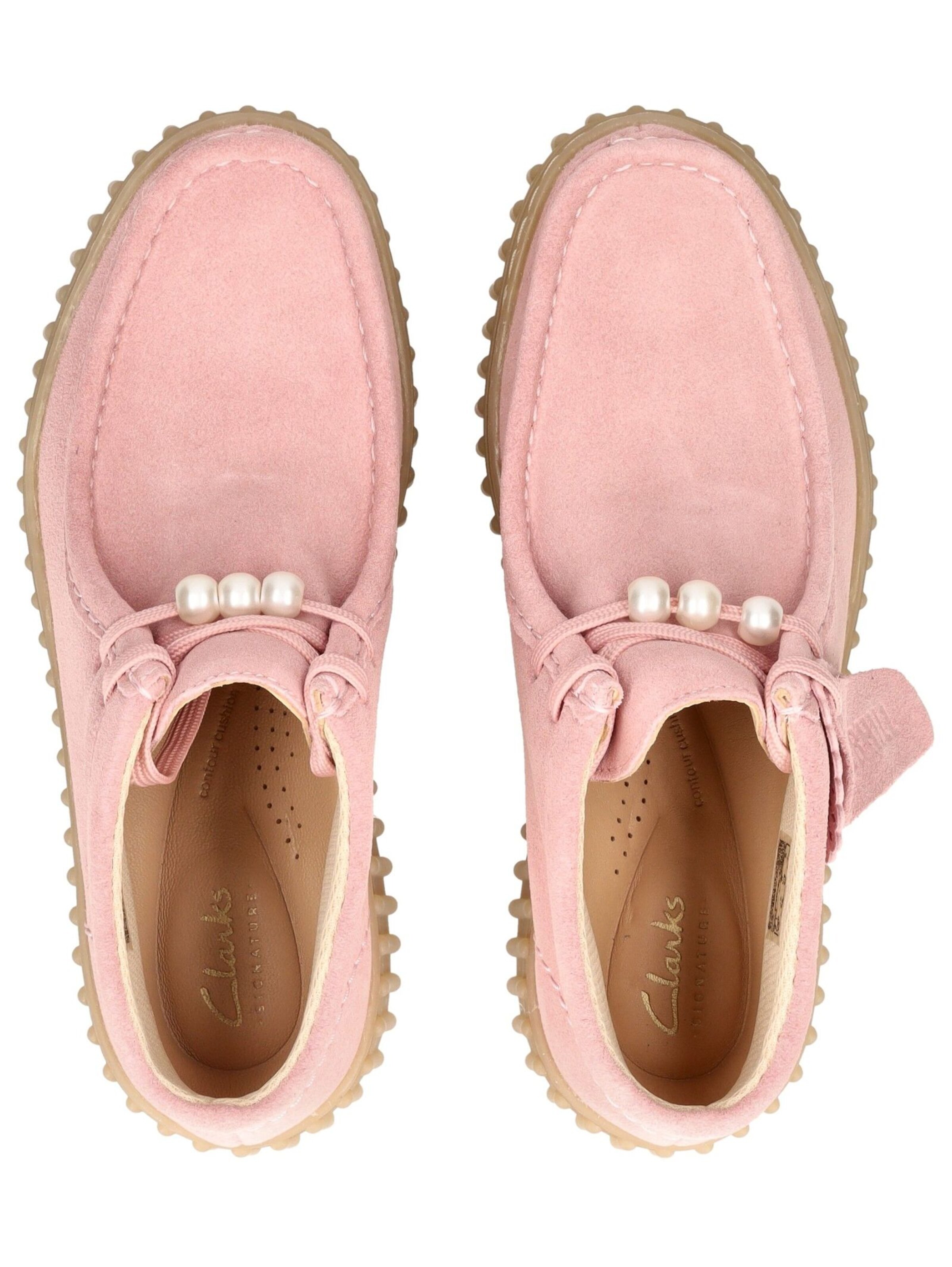 CLARKS Stiefelette in Pink