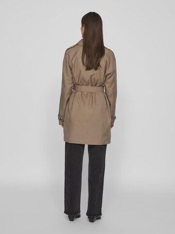 VILA Between-Seasons Coat in Brown