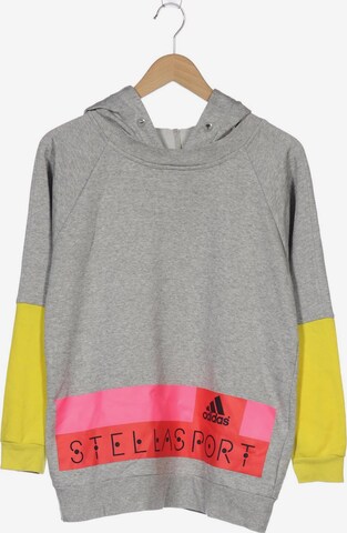 adidas STELLASPORT Sweatshirt & Zip-Up Hoodie in XS in Grey: front