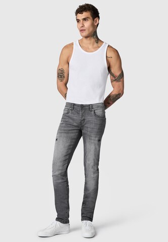Peak Time Slimfit Jeans 'München' in Grau