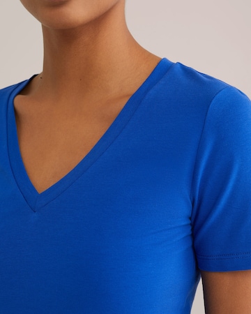 WE Fashion T-shirt i blå