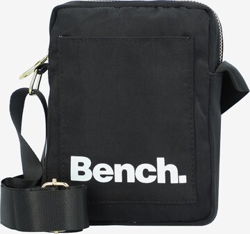 Sac à bandoulière BENCH en noir : devant