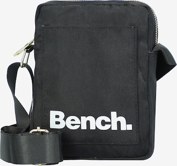 Borsa a tracolla di BENCH in nero: frontale