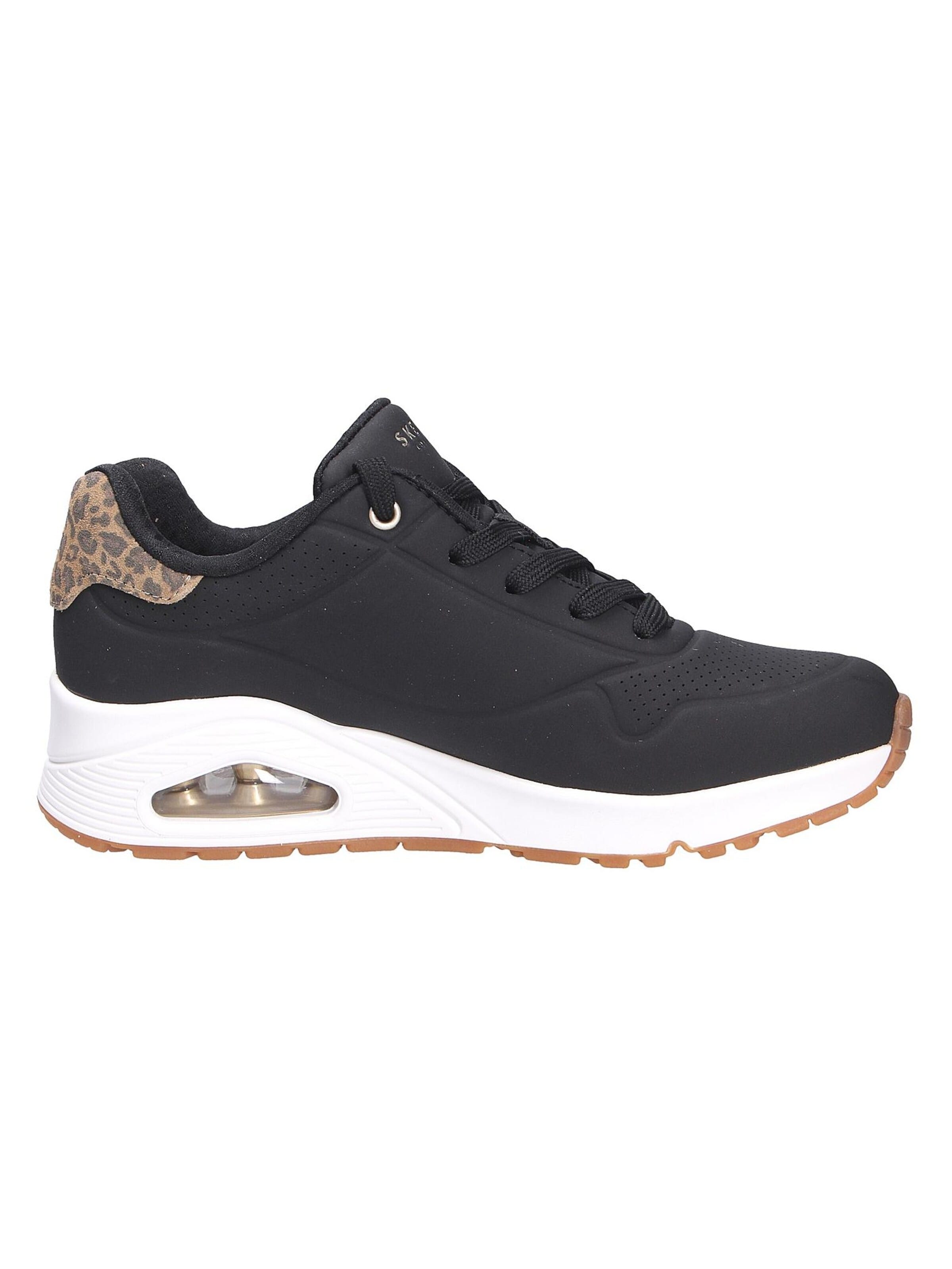 SKECHERS Σνίκερ χαμηλό 'UNO' σε μαύρο