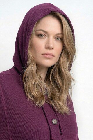 Ulla Popken Sweatjacke in Lila