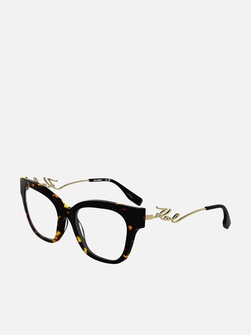 Karl Lagerfeld Zonnebril 'Karl Lagerfeld KL6191 Tokyo tortoise 52/19/140 Eyewear Frame' in Bruin: voorkant