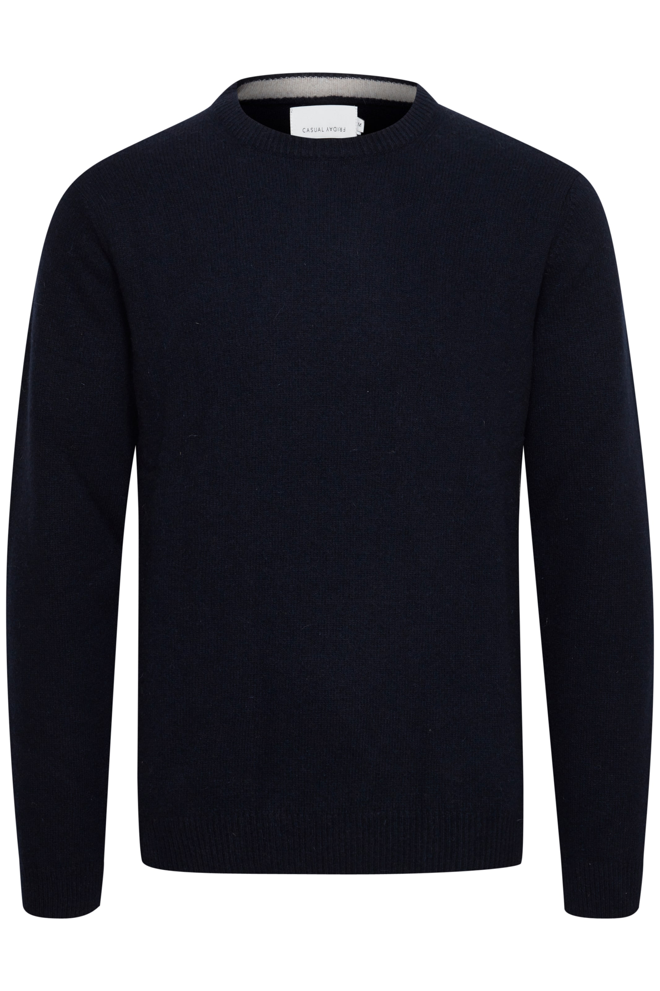 Casual Friday Pullover 'Karl' in Blau: Vorderseite