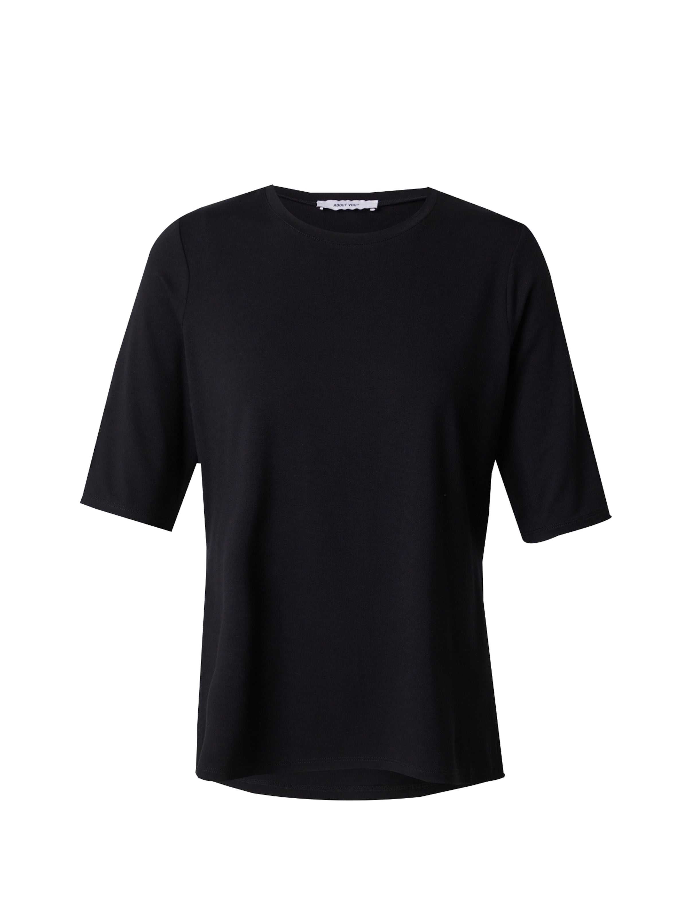 ABOUT YOU Футболка 'Rika' в Черный: спереди