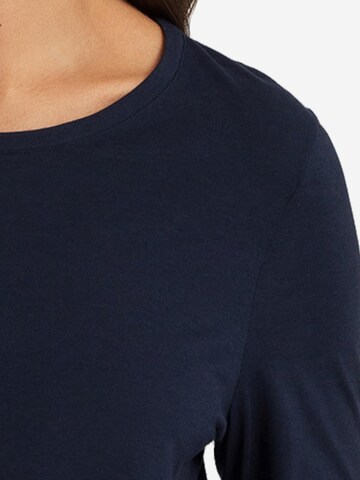 Hanro Schlafshirt 'Sleep & Lounge'‌‌‌ in Blau