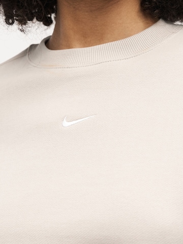 Nike Sportswear Μπλούζα φούτερ σε μπεζ