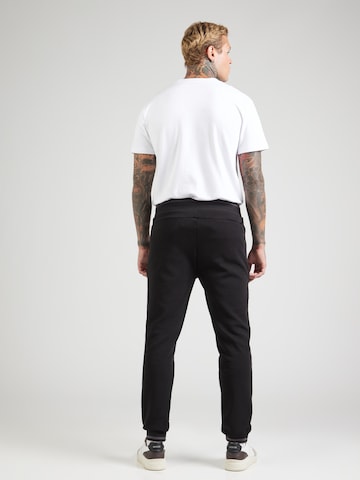 Hackett London Tapered Hose 'EQUINOX' in Schwarz: Rückseite
