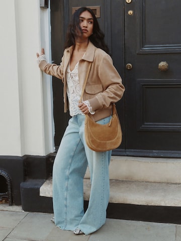 Sac à bandoulière Next en marron