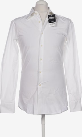 JAKE*S Button Up Shirt in XS in White: front