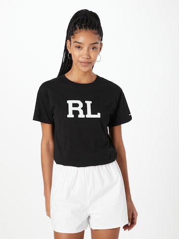 Polo Ralph Lauren T-shirt 'PRIDE' i svart: framsida