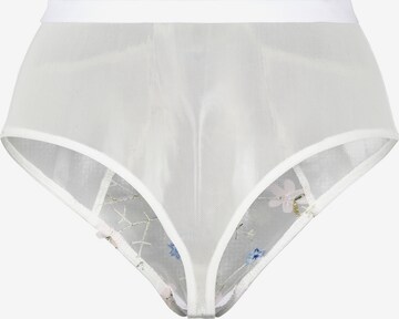 OW Collection Thong 'FLORA' in White