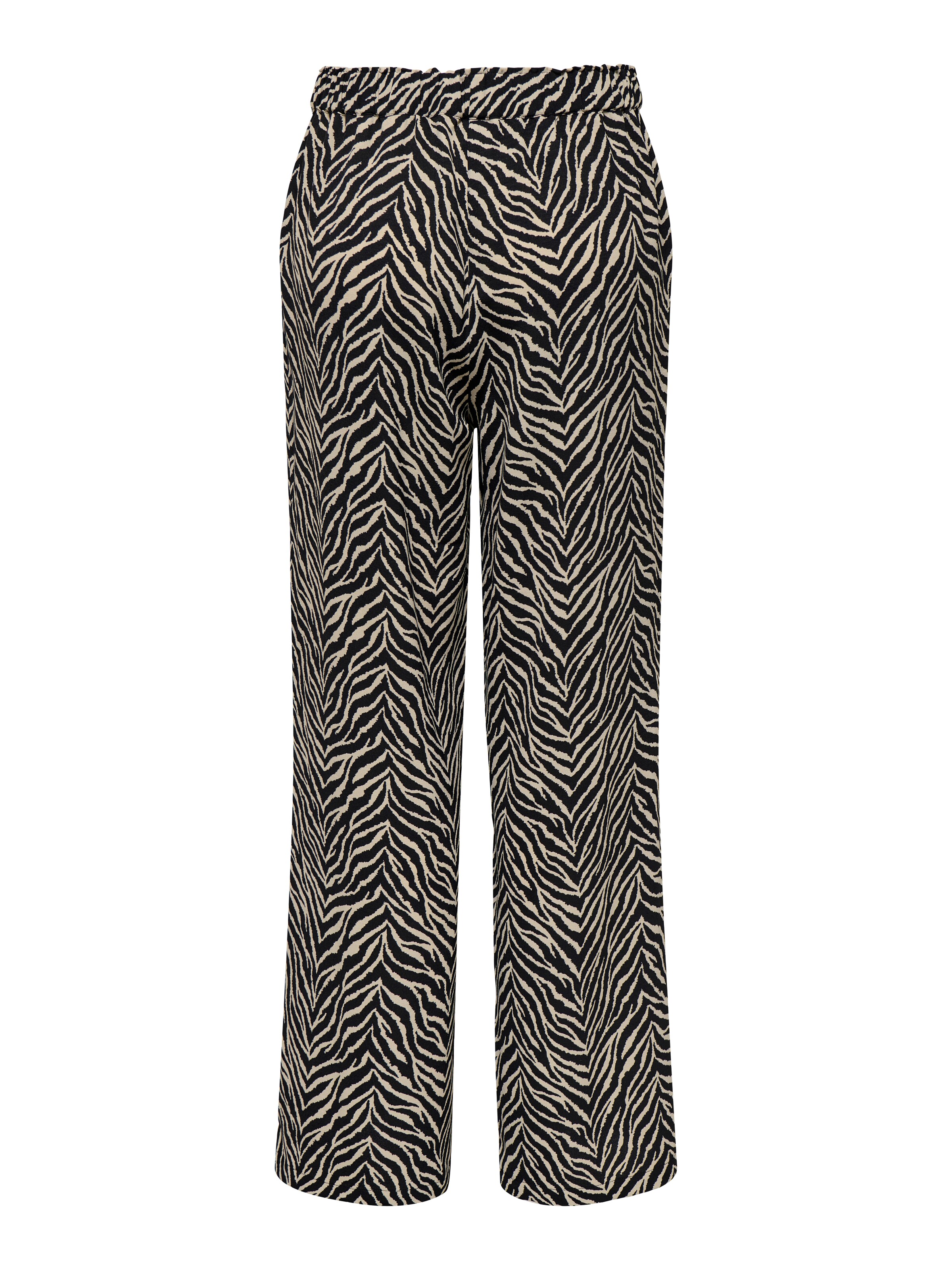 ONLY Wide leg Trousers 'Katty' in Black