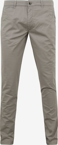 Pantalon chino 'Plato' Suitable en gris : devant