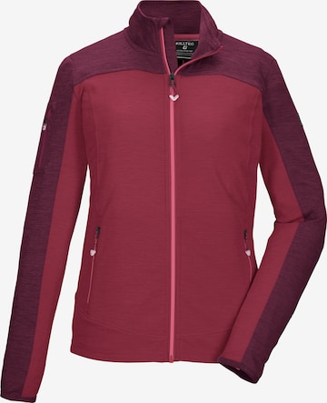 KILLTEC Outdoorjacke in Lila: Vorderseite