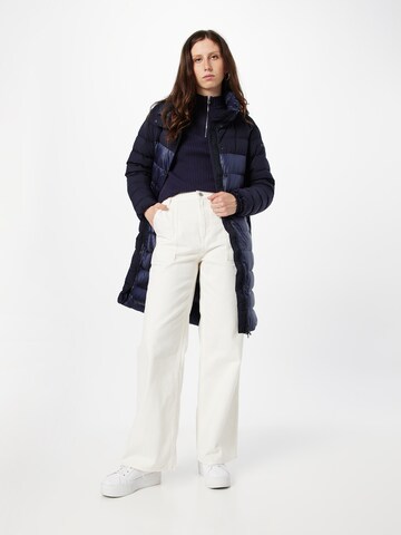 Bogner Fire + Ice Between-Seasons Coat 'DARLENE' in Blue