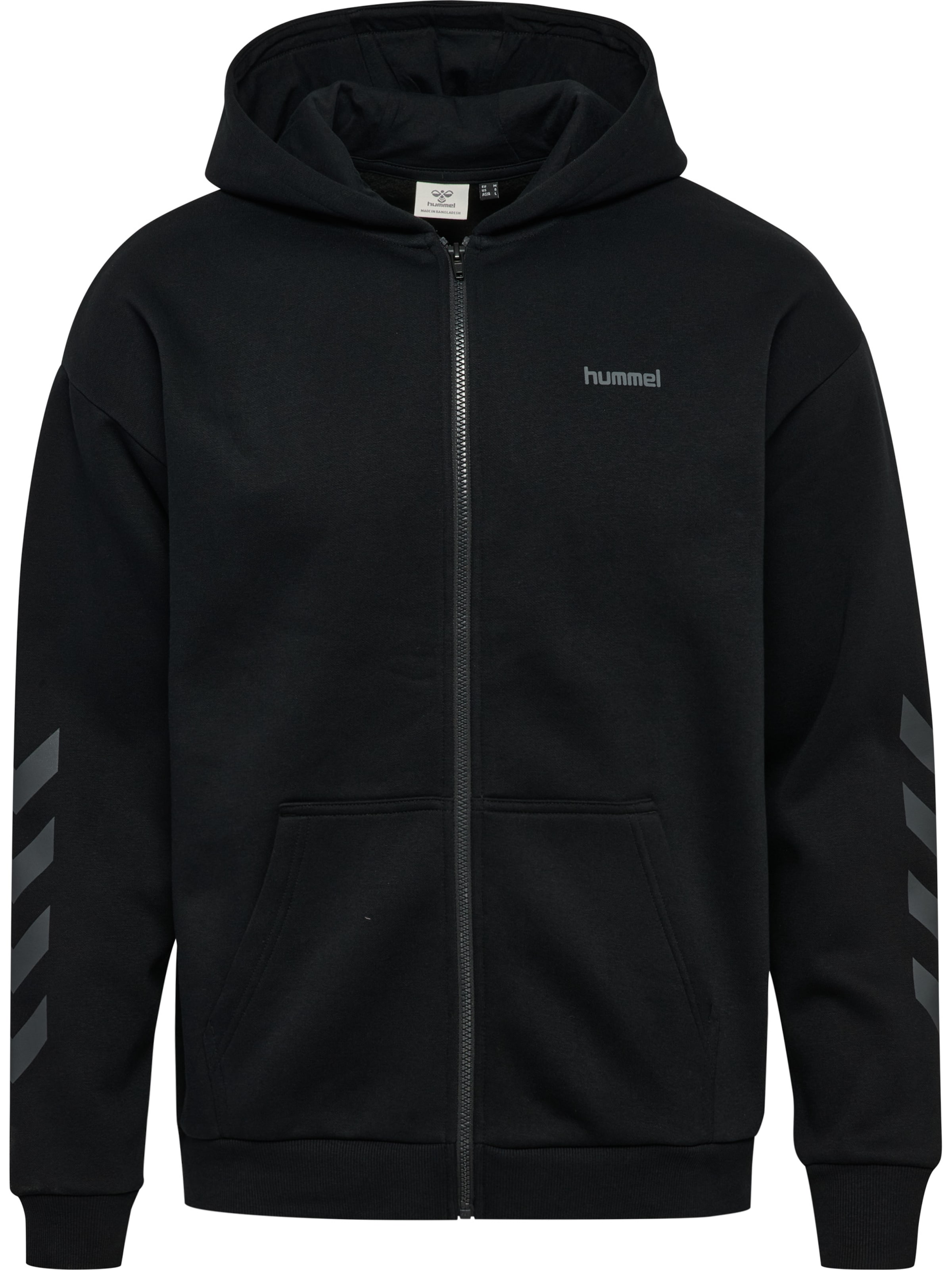 Hummel Sports sweatshirt in Black: front